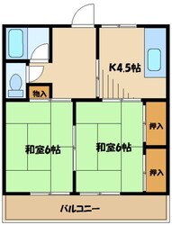 コトブキハイツの物件間取画像